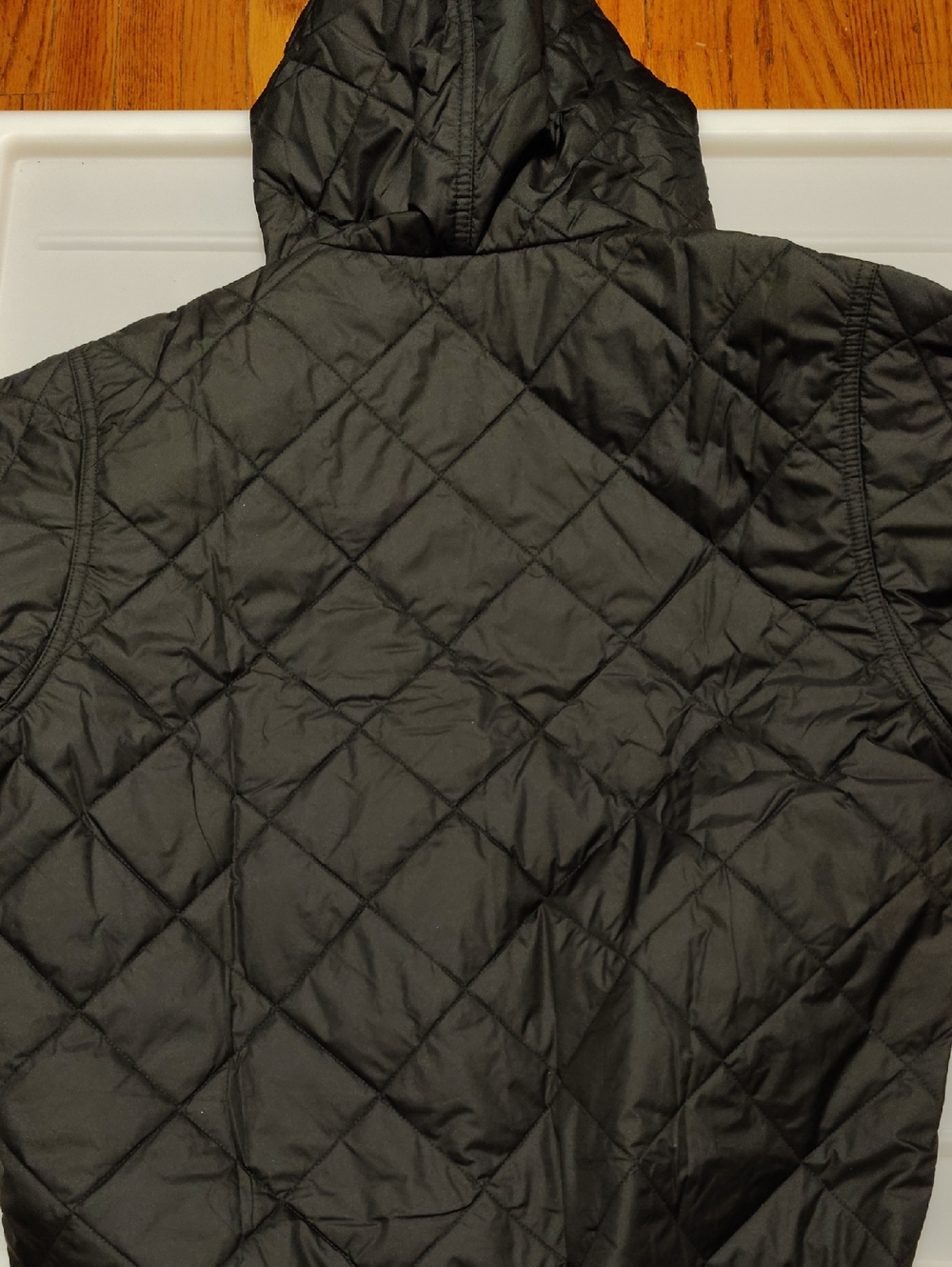 New Patagonia Diamond Quilted Bomber Hoody Light Packable Pretty Water Proof - Picture 11 of 11